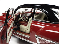 
              Auto World 1950 Oldsmobile Rocket 88 Holiday Coupe in Maroon 1/18
            