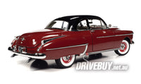 
              Auto World 1950 Oldsmobile Rocket 88 Holiday Coupe in Maroon 1/18
            