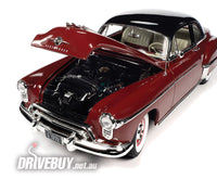 
              Auto World 1950 Oldsmobile Rocket 88 Holiday Coupe in Maroon 1/18
            