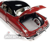 
              Auto World 1950 Oldsmobile Rocket 88 Holiday Coupe in Maroon 1/18
            