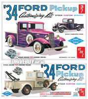 
              AMT 1934 Ford Pickup 3-in-1 Model Kit 1/25
            