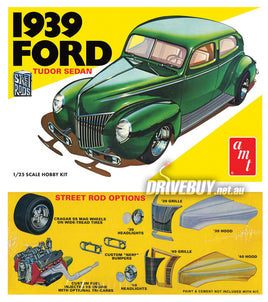 AMT 1939 Ford Tudor Sedan Street Rod Model Kit 1/25