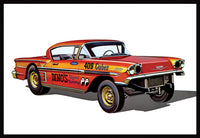 
              AMT Ala Impala 1958 Chevy Hardtop 3-in-1 Model Kit 1/25
            