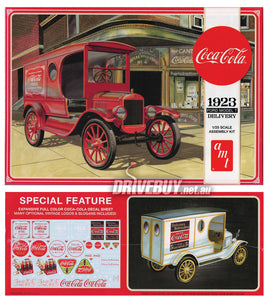 AMT Coca Cola 1923 Ford Model T Delivery Model Kit 1/25