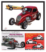 
              AMT Fiat Topolino and Dragster Model Kit 1/25
            