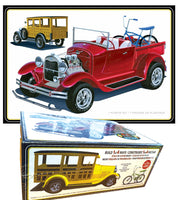 
              AMT 1929 Ford Model A Woody or Roadster Pickup 4-in-1 Kit 1/25
            