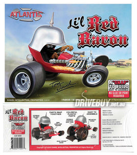 Atlantis Tom Daniel Lil Red Baron Show Rod Model Kit 1/32