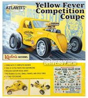 
              Atlantis Keeler's Kustoms Yellow Fever Fiat Topolino Model Kit 1/25
            