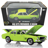 
              DDA HQ Holden Monaro GTS Sedan in Lime Green 1/24
            