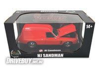 
              DDA HJ Holden Sandman Panel Van in Mandarin Red 1/24
            