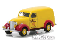 
              Greenlight Shell 1939 Chevy Panel Delivery Yellow 1/64
            