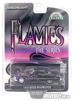 
              Greenlight 1949 Buick Roadmaster Black w/ Flames 1/64
            