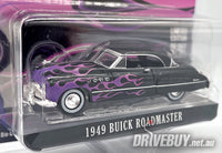 
              Greenlight 1949 Buick Roadmaster Black w/ Flames 1/64
            