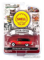 
              Greenlight Shell 1955 Chevy Sedan Delivery 1/64
            