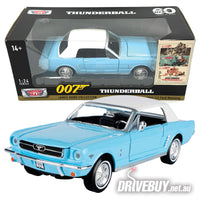 
              MotorMax James Bond 007 Thunderball 1964-1/2 Ford Mustang 1/24
            