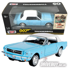 MotorMax James Bond 007 Thunderball 1964-1/2 Ford Mustang 1/24