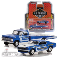 
              Greenlight 1969 Ford F350 Ramp Truck + 1969 Mustang Ford Drag Team 1/64
            