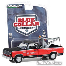 Greenlight Texaco 1983 Dodge Ram D100 Tow Truck 1/64