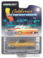 
              Greenlight California Lowriders 1964 Chevy Impala Convertible in Gold 1/64
            