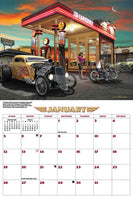 
              Larry Grossman / Retrovisions 2025 Hot Rod & Custom Wall Calendar
            