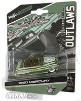 
              Max Grundy Outlaws Maisto Design 1950 Mercury Custom 1/64
            