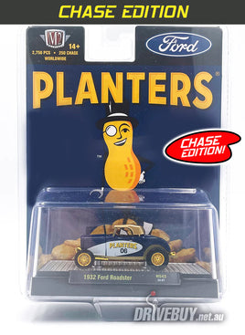 M2 Machines ** CHASE ** Planters Nuts 1932 Ford Roadster 1/64