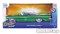 
              Jada Street Low 1959 Chevy Impala Green/Cream DUB wheels 1/24
            