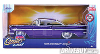 
              Jada Street Low 1959 Chevy Impala Purple DUB wheels 1/24
            