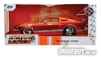 
              Jada Big Time Muscle 1967 Shelby GT500 Ford Mustang 1/24
            