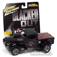 
              Johnny Lightning Blacked Out 1941 Willys Pickup Gasser 1/64
            