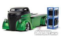 
              Jada Just Trucks Toyo 1947 Ford COE Custom w/ Extra Wheel Set 1/24
            