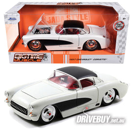 Jada Big Time Muscle 1957 Chevy Corvette 1/24