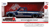 
              Jada JDM Tuners 1972 Datsun 620 Pickup in Blue/White 1/24
            