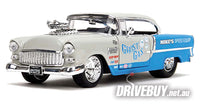 
              Jada Big Time Muscle Ghost Gas 1955 Chevy Bel Air 1/24
            