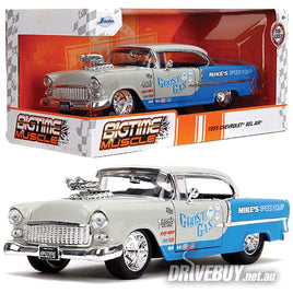 Jada Big Time Muscle Ghost Gas 1955 Chevy Bel Air 1/24