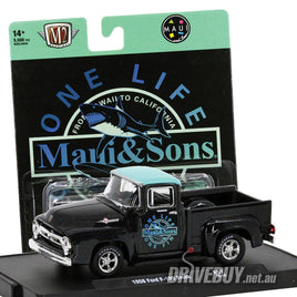 M2 Machines Maui & Sons 1956 Ford F100 Pickup 1/64