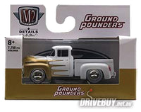 
              M2 Machines 1956 Ford F100 White w/ Gold Scallops 1/64
            