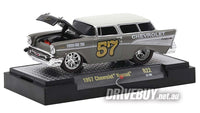 
              M2 Machines 1957 Chevy Nomad #57 in Grey 1/64
            