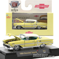 
              M2 Machines 1958 Chevy Impala Coupe 1/64 (Damaged Packaging)
            