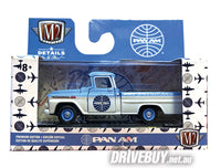 
              M2 Machines PanAm 1959 Chevy Apache Pickup 1/64
            