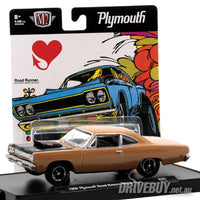 
              M2 Machines 1969 Plymouth Road Runner 440 6-Pack 1/64
            