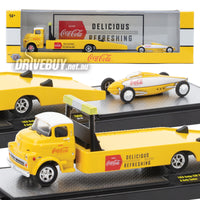 
              M2 Machines Coca-Cola 1958 Dodge COE Ramp Truck & Belly Tanker 1/64
            