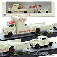 
              M2 Machines Coca-Cola 1957 Dodge COE + 1941 Willys Coupe Gasser 1/64
            