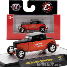 M2 Machines Edelbrock 1932 Ford 3W Hiboy Coupe 1/64