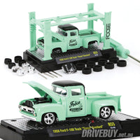 
              M2 Machines Model Kit Foose Overlord 1956 Ford F100 Pickup + Hoist 1/64
            