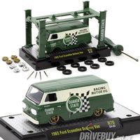 
              M2 Machines Model Kit Quaker State 1965 Ford Econoline + Hoist 1/64
            