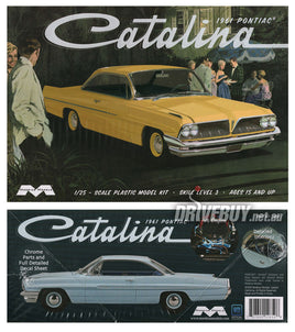 Moebius 1961 Pontiac Catalina Coupe Model Kit 1/25