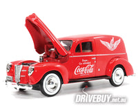 
              Motor City Classics Coca-Cola 1940 Ford Delivery Van w/ Cooler 1/24
            