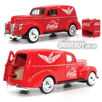 
              Motor City Classics Coca-Cola 1940 Ford Delivery Van w/ Cooler 1/24
            