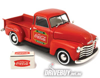 
              Motor City Classics Coca-Cola 1953 Chevy Pickup with Cooler 1/43
            